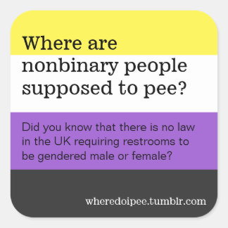 Pegatinas de retretes públicos