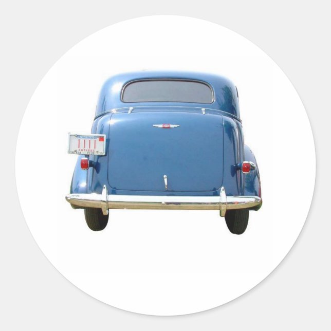 Pegatinas de Retro Chevy (Anverso)