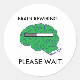 pegatinas de "REWIRING DE CEREBRO"