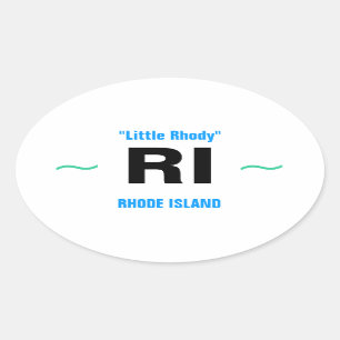 Pegatinas de RHODE ISLAND (4)