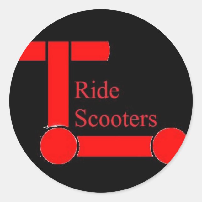 Pegatinas de Ride-Scooters (Anverso)