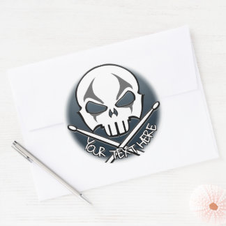 Pegatinas de rock y Rollo personalizados de Pegati