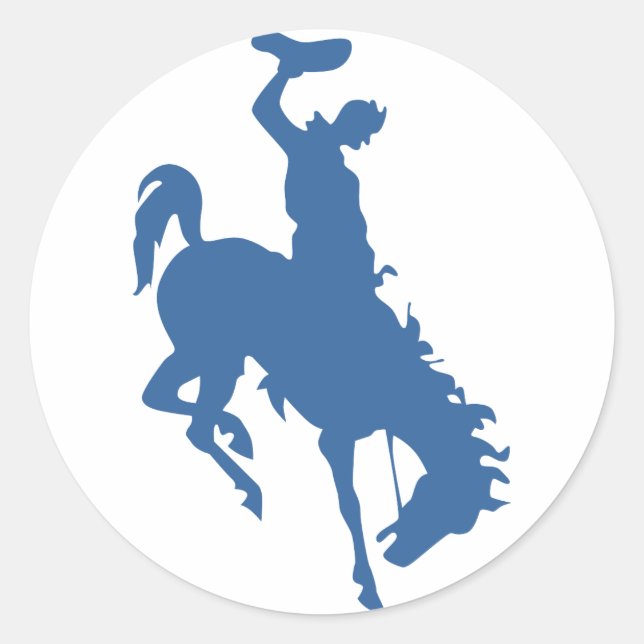 Pegatinas de Rodeo Cowboy (Anverso)