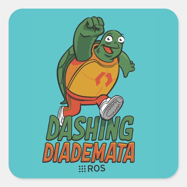 PEGATINAS de ROS Dashing Diademata (Anverso)