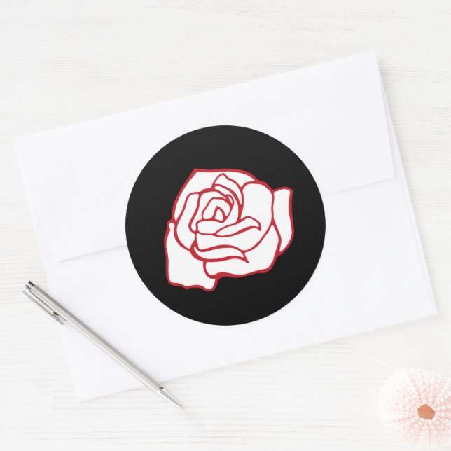 Pegatinas de Rosas (Sobre)