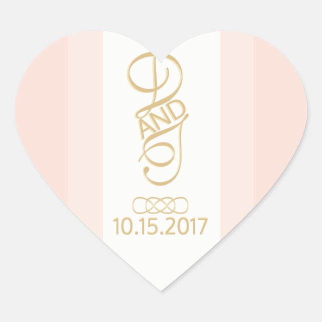 Pegatinas de Rubor y Gold Heart (Anverso)