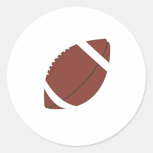 Pegatinas de Rugby Ball (Anverso)