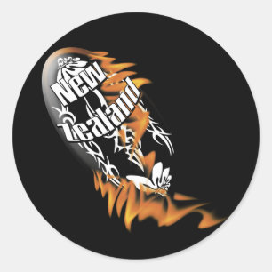 Pegatinas de rugby de Nueva Zelanda