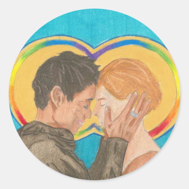 Pegatinas de Ruth y Naomi (Anverso)