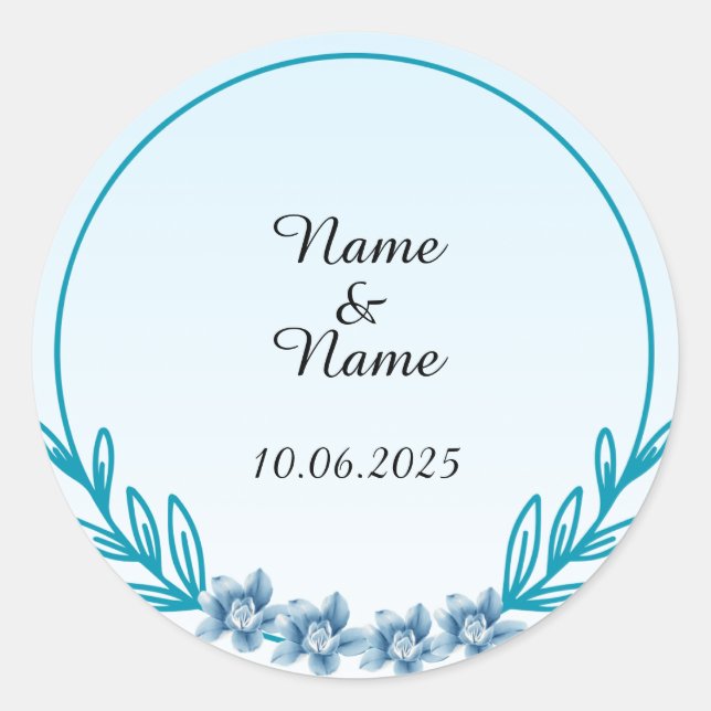 pegatinas de sabores bodas (Anverso)