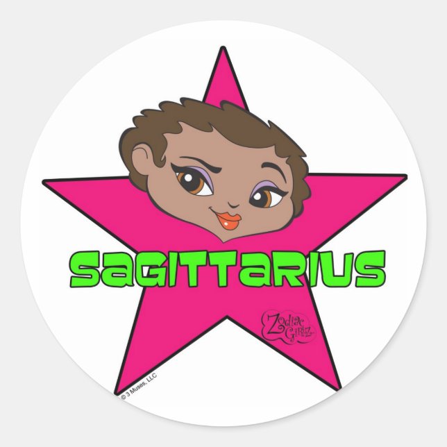 Pegatinas de Sagittarius (Anverso)