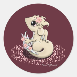 Pegatinas de Sakura Dragon (grandes)