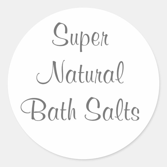 Pegatinas de sales de baño (Anverso)