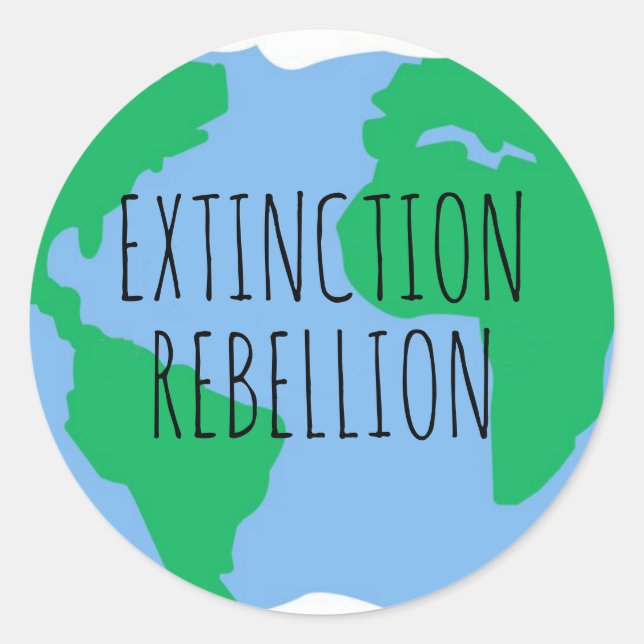 Pegatinas de salvar el planeta tierra | Rebelión d (Anverso)