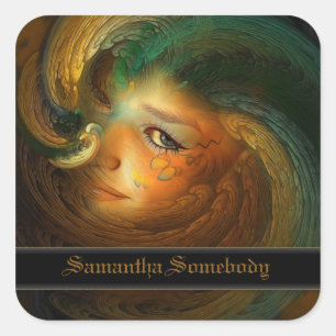 Pegatinas de Samhain Bookplate