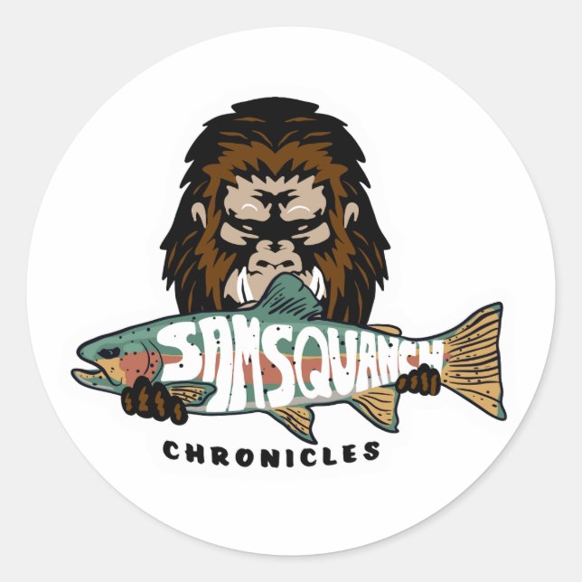 Pegatinas de Samsquanch (Anverso)