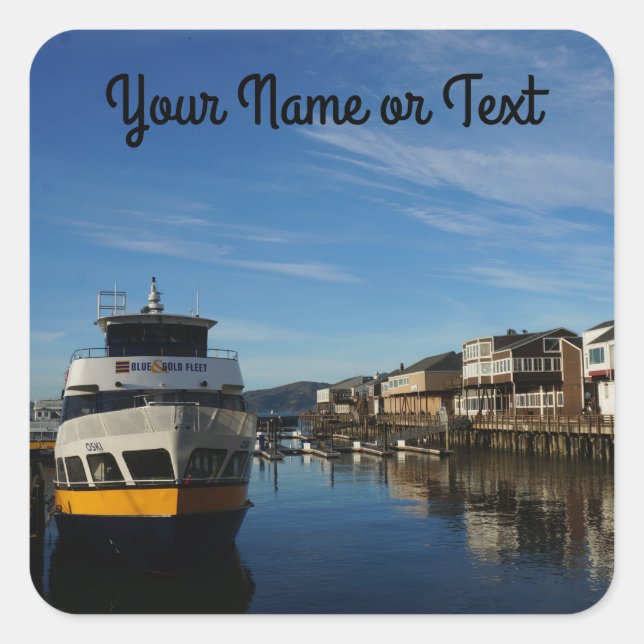 Pegatinas de San Francisco Pier 39 #6 (Anverso)