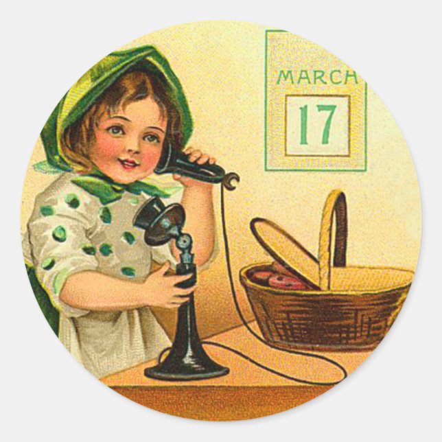 Pegatinas de San Patricio (Anverso)