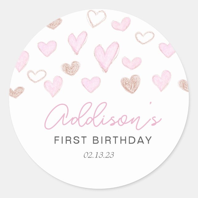 Pegatinas de San Valentín (Anverso)