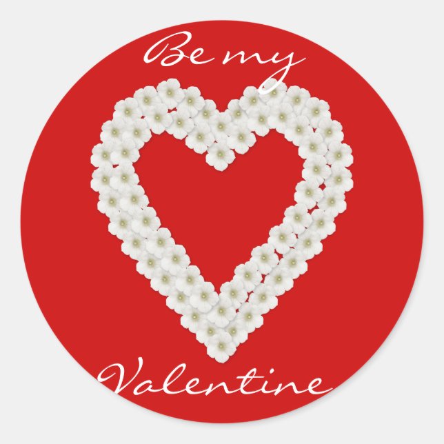 Pegatinas de San Valentín (Anverso)