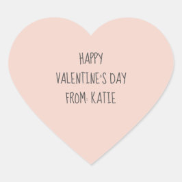 Pegatinas de San Valentín por San Valentín y favor