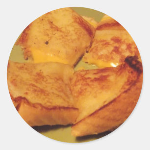 Pegatinas de sándwich de queso a la parrilla