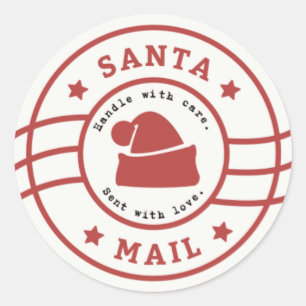 Pegatinas de Santa Mail