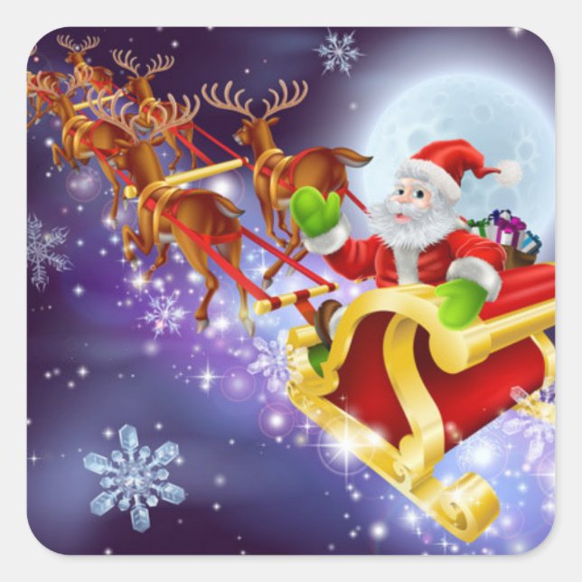 Pegatinas de Santa María (Anverso)