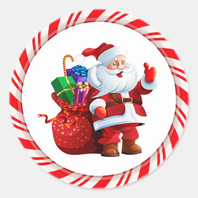 Pegatinas de Santa María (Anverso)