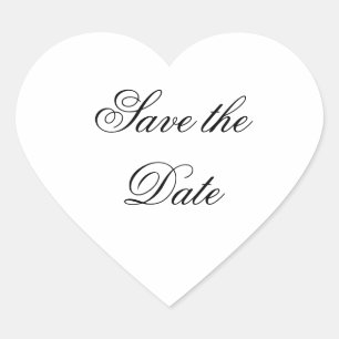 pegatinas de "Save the Date"