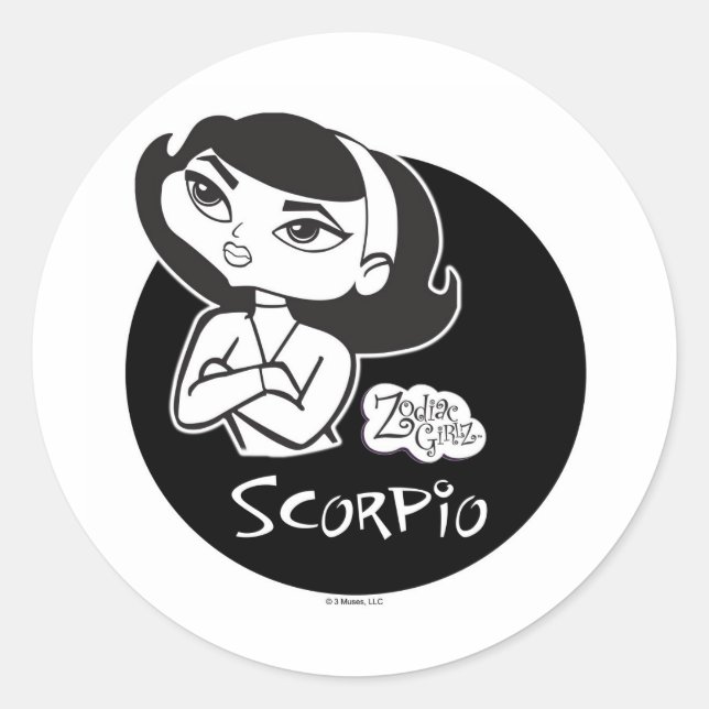 Pegatinas de Scorpio (Anverso)