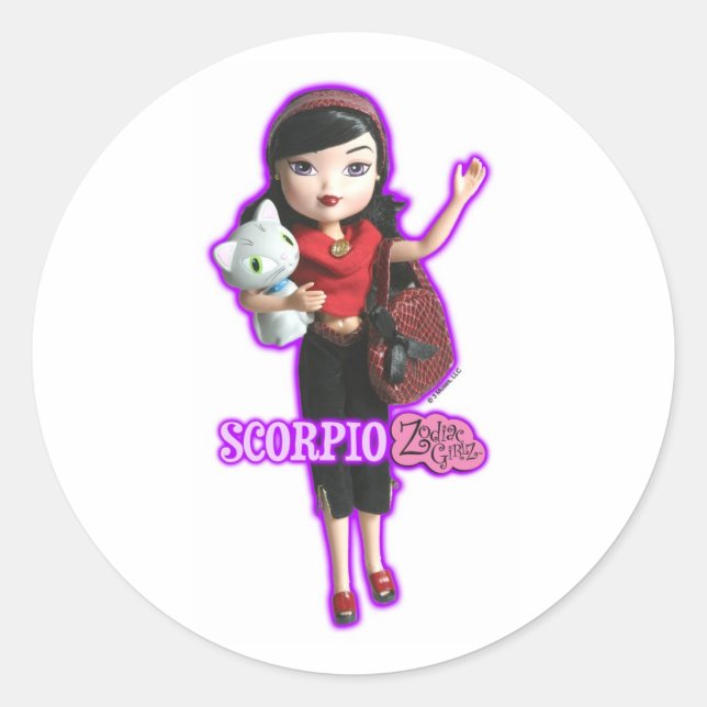 Pegatinas de Scorpio (Anverso)