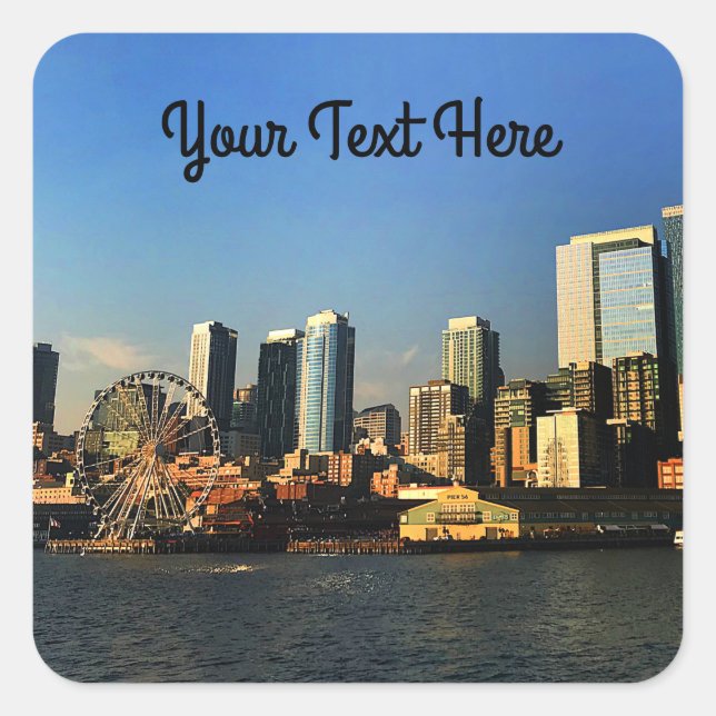 Pegatinas de Seattle Great Wheel #1 (Anverso)