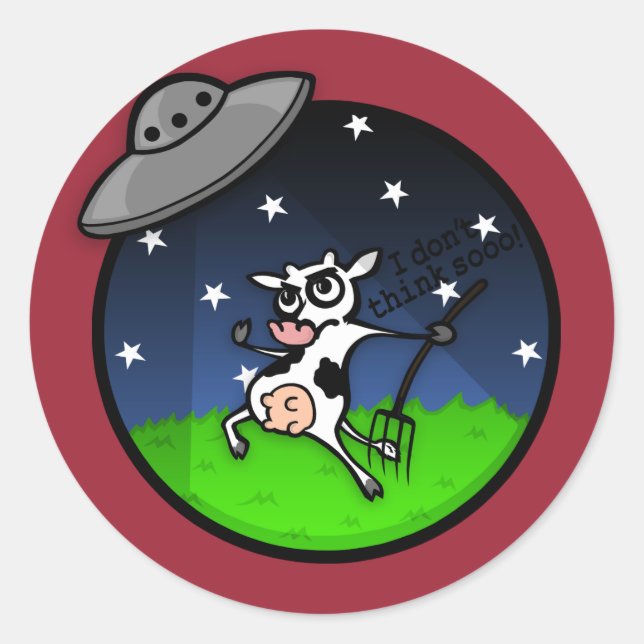 Pegatinas DE SECUESTRO DE OVO ALIEN PERSONALIZADO  (Anverso)