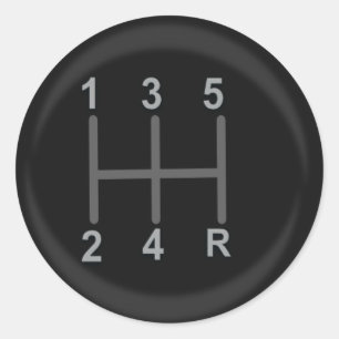 Pegatinas de selección de engranajes