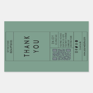 Pegatinas de sellado de cajas, Pegatinas de sellad