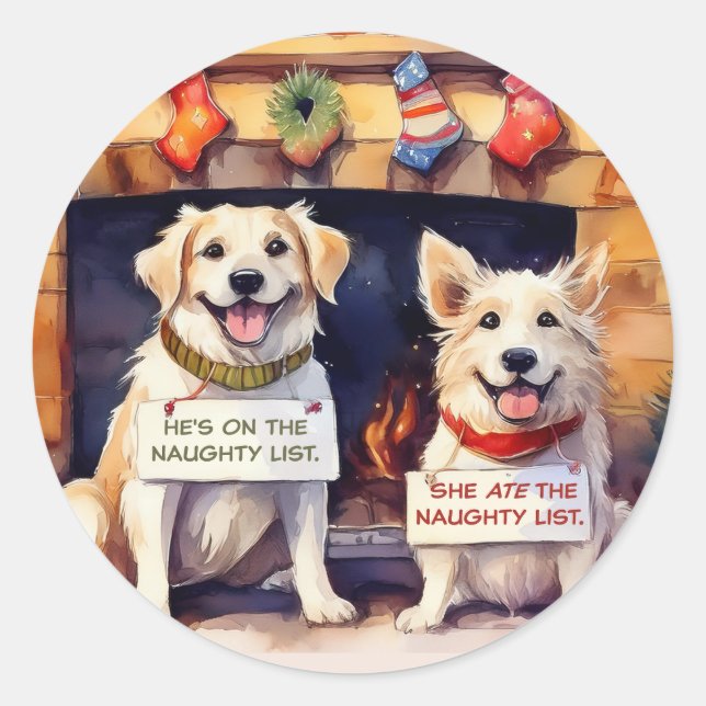 Pegatinas de Sello para sobres de Navidades de per (Anverso)