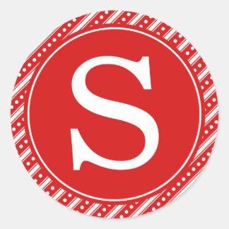 Pegatinas de Sello para sobres de Navidades rojos 