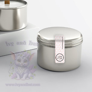 Pegatinas de sellos de seguridad con logotipo de p