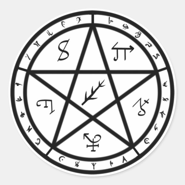 Pegatinas de sellos - Negro sobre blanco (Anverso)