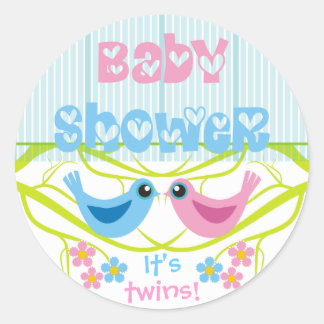 Pegatinas de Sellos para sobres de Baby Shower de