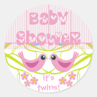 Pegatinas de Sellos para sobres de Baby Shower de 