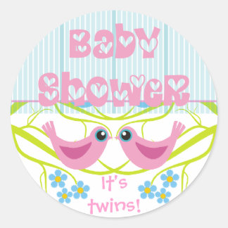 Pegatinas de Sellos para sobres de Baby Shower de 