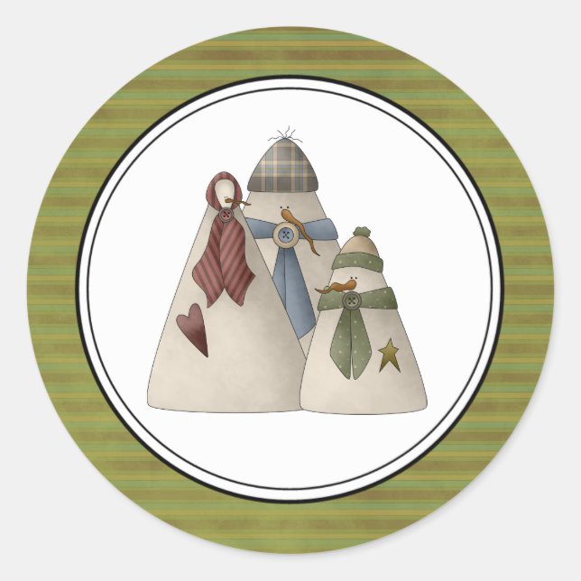 Pegatinas de Sellos para sobres de vacaciones (Anverso)