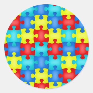 Pegatinas de sensibilización sobre el autismo