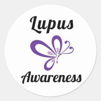 Pegatinas de sensibilización sobre el Lupus