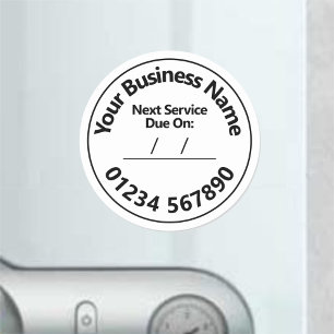 Pegatinas de servicio de electrodomésticos