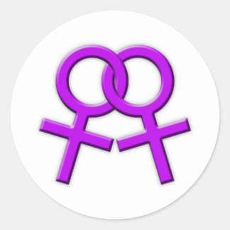Pegatinas de sexo femenino púrpuras conectados 02
