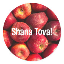 Pegatinas de Shana Tova Apple