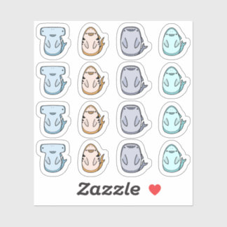 Pegatinas de Shark Contour